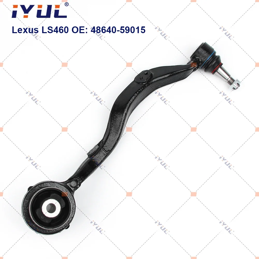 IYUL A Pair Front Lower Suspension Control Arm Curve For Lexus LS460L AWD USF40 USF41 48640-59015 48620-59015