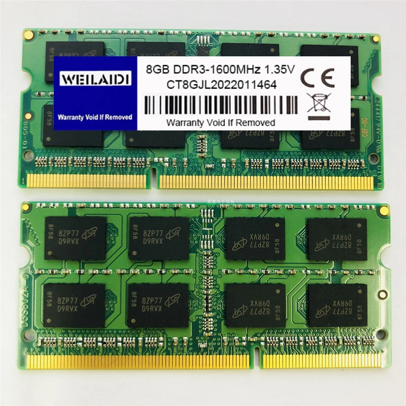 DDR2 DDR3L DDR4 Memoria RAM SODIMM 8GB 4GB 1333 1600 PC4-2400 2666mhz PC3L-10600 12800 SODIMM 1.35V For Laptop Notebook Memory