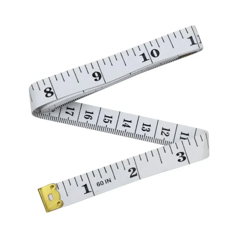 1.5m Body Measuring Ruler Sewing Tailor Tape Measure Mini Soft Flat Ruler Centimeter Meter Sewing Measuring Tape