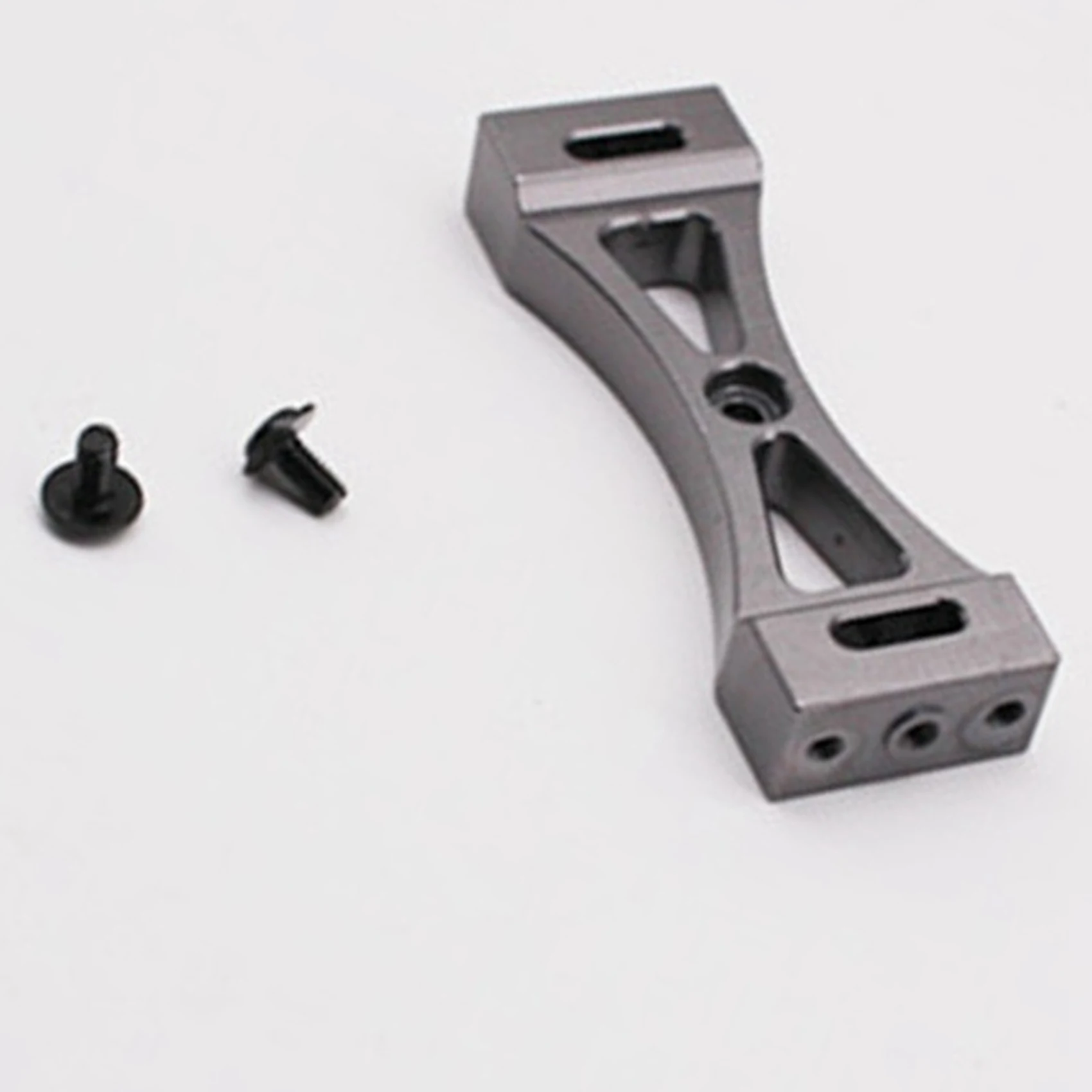 2 Set RC Auto-onderdelen: 1 Set Metalen Beugel & 1 Set 5Mm Tot 12Mm Messing Combiner Wielnaaf Hex Adapter-Y44A