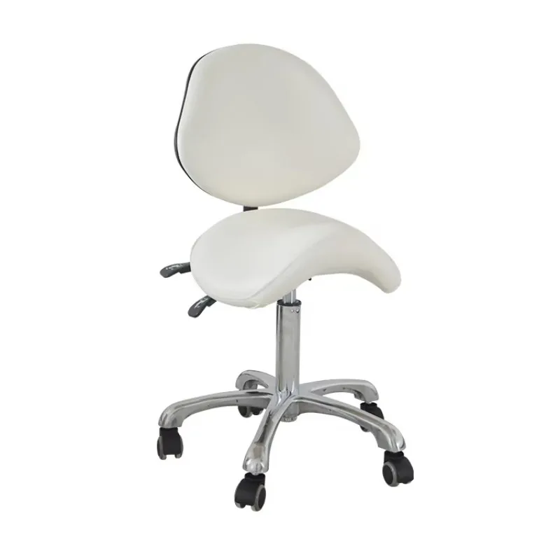 Dental Doctor Chair Beauty Salon Nail Tattoo Office Chair Rolling Swivel Stool Perfect for Nurses Backrest Adjustable