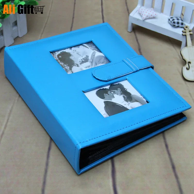 Leather Albums for Travel Photo Album Home Birthday Gift Gallery for Lover, Wedding and Birthday Gift, Fashion, 6 in, 200 Photos