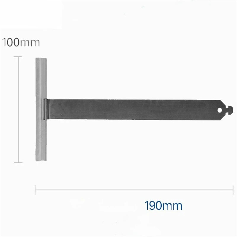 

100 х 190 мм, пружинная заклепка для рольставней, крючок из алюминиевого сплава, Т-образный ремень, жалюзи, неразделенная защитная пружинная вешалка для планки, 2/10 шт.