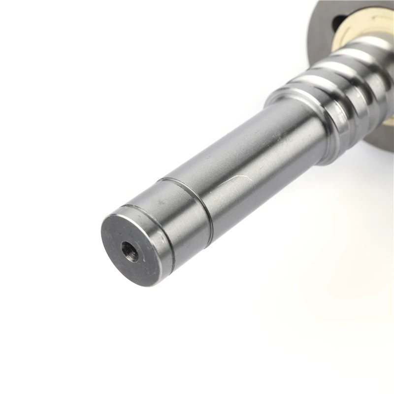 High Precision C7 Diameter 32mm GCr15 Material Rolled Thread Ball Screw SFNURR3210 Stepper Motor Linear Guide for CNC Machine
