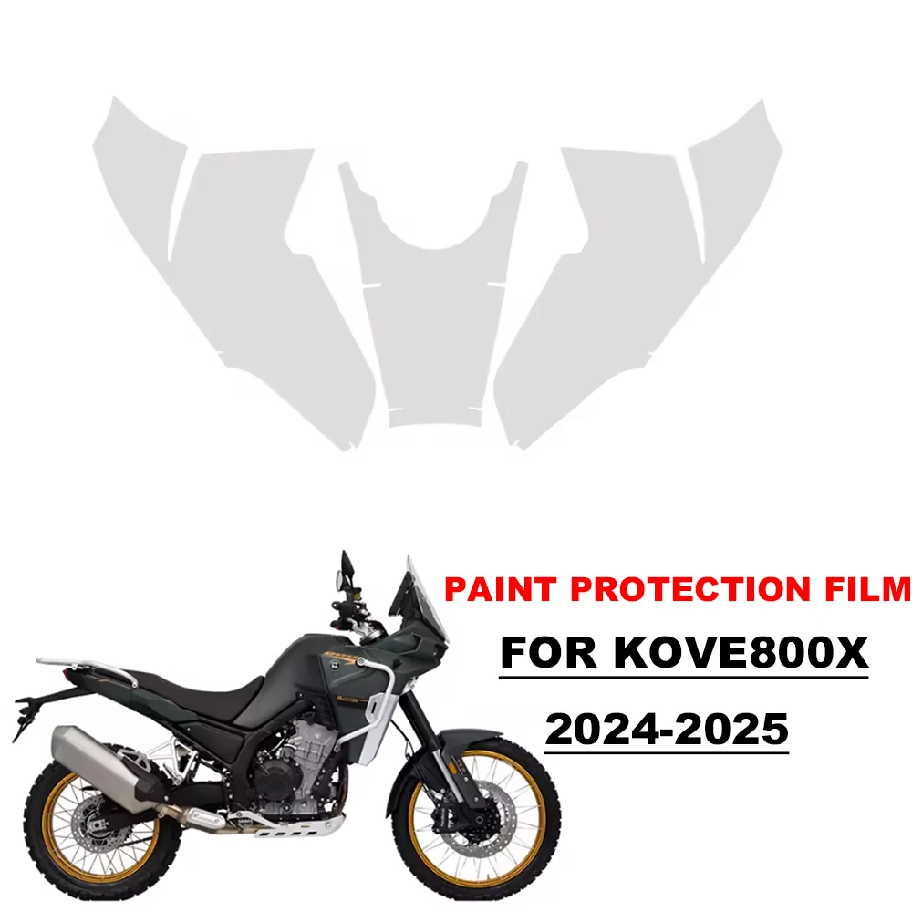 

For KOVE 800X PPF Motorcycle TPU Paint Protection Film Anti-Scratch 800 X Fuel Tank Transparent Protective Film Kit