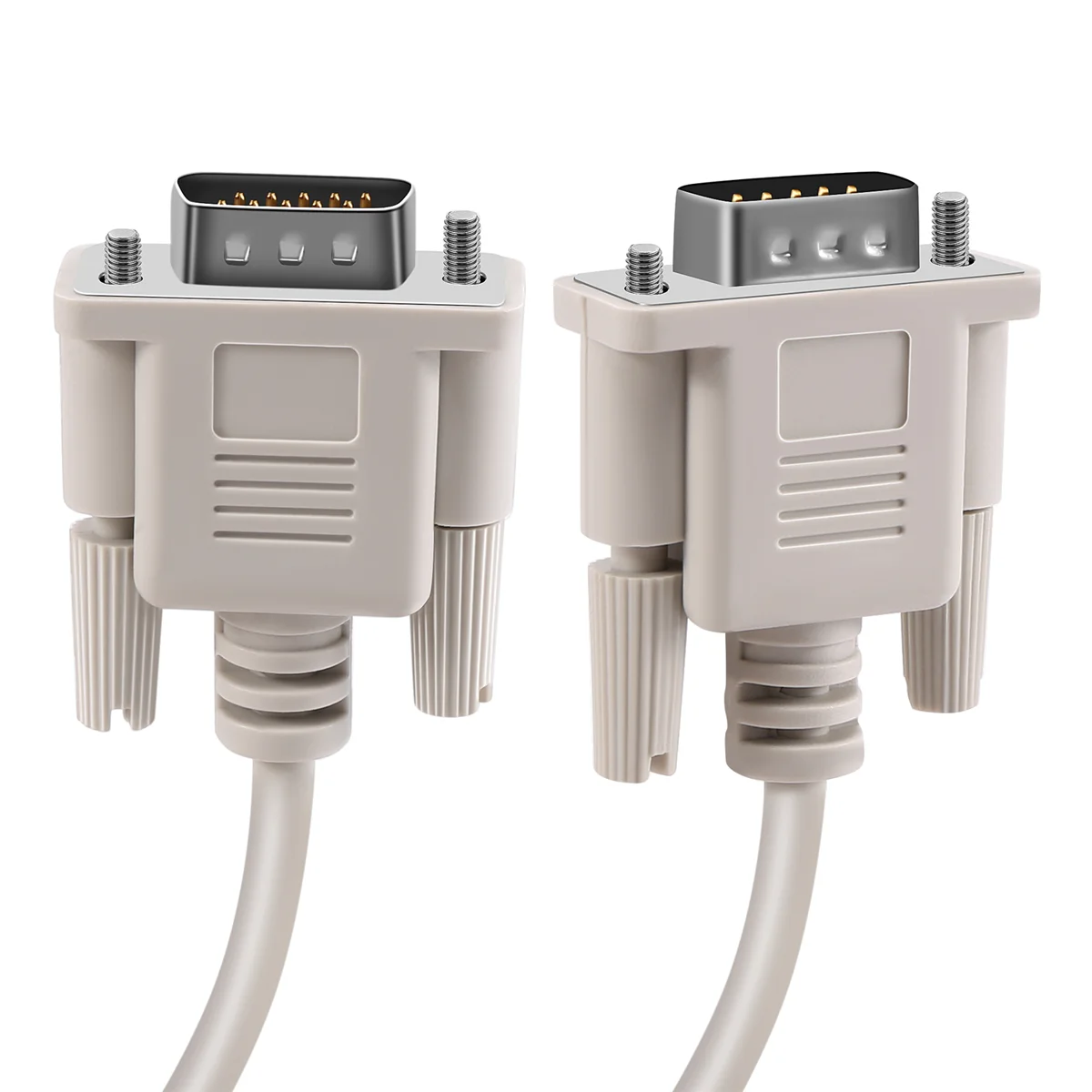 

1,4 м RS232 DB9 9-контактный разъем «папа» к видео VGA 15-контактный штекерный кабель-адаптер Светло-серый LZB