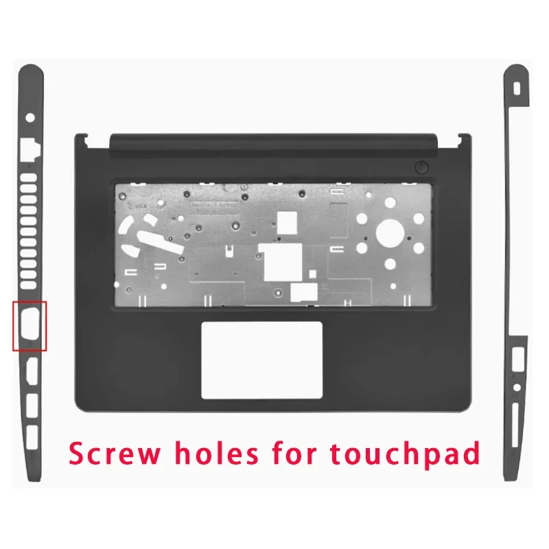 Suitable for Inspiron 3467 3465 3476 3468 Laptop LCD Screen Top Cover Screen Frame Palm Rest Bottom Shell Hinge ABCD Keyboard view 3