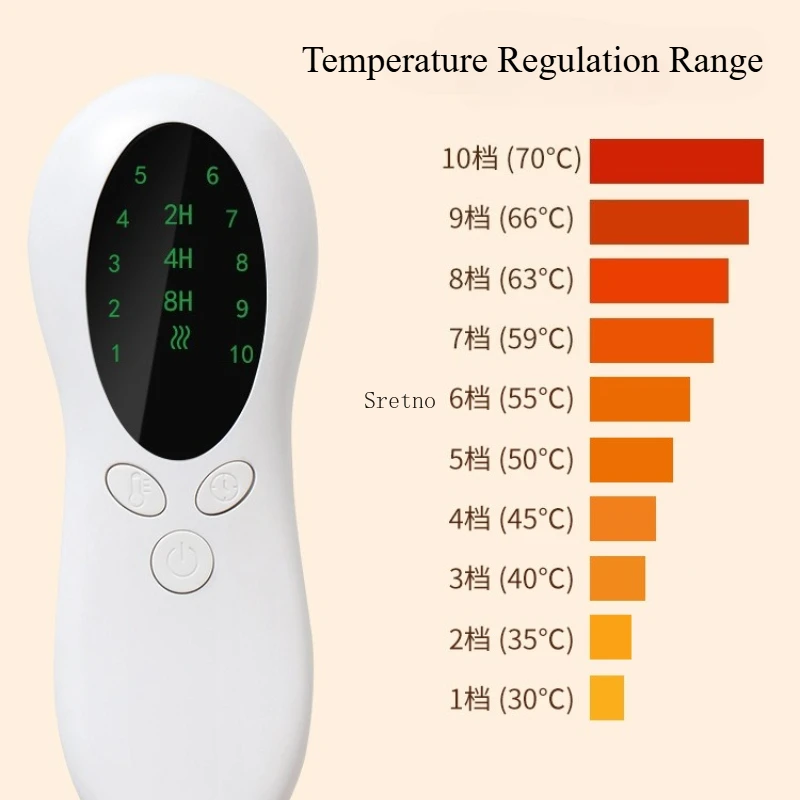 وسادة تدفئة للحيوانات الأليفة من SRETNO، مقاومة للماء، بطانية كهربائية مقاومة للخدش/العض للكلاب والقطط، سجادات تسخين ثابتة لدرجة الحرارة #5