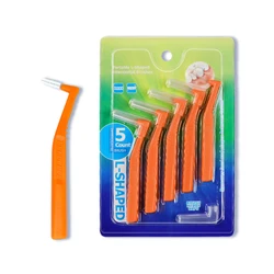 5Pcs L Shaped Interdental Brush Toothpicks Orthodontic Clean Between Teeth Soft Brush Inter Dental Picks