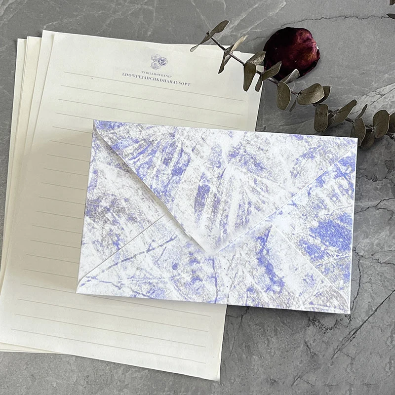 

30pcs 11x16.5cm Envelopes for Wedding Self-adhesive 210g Paper Invitation Small Business Stationery Supplies Storage Bag