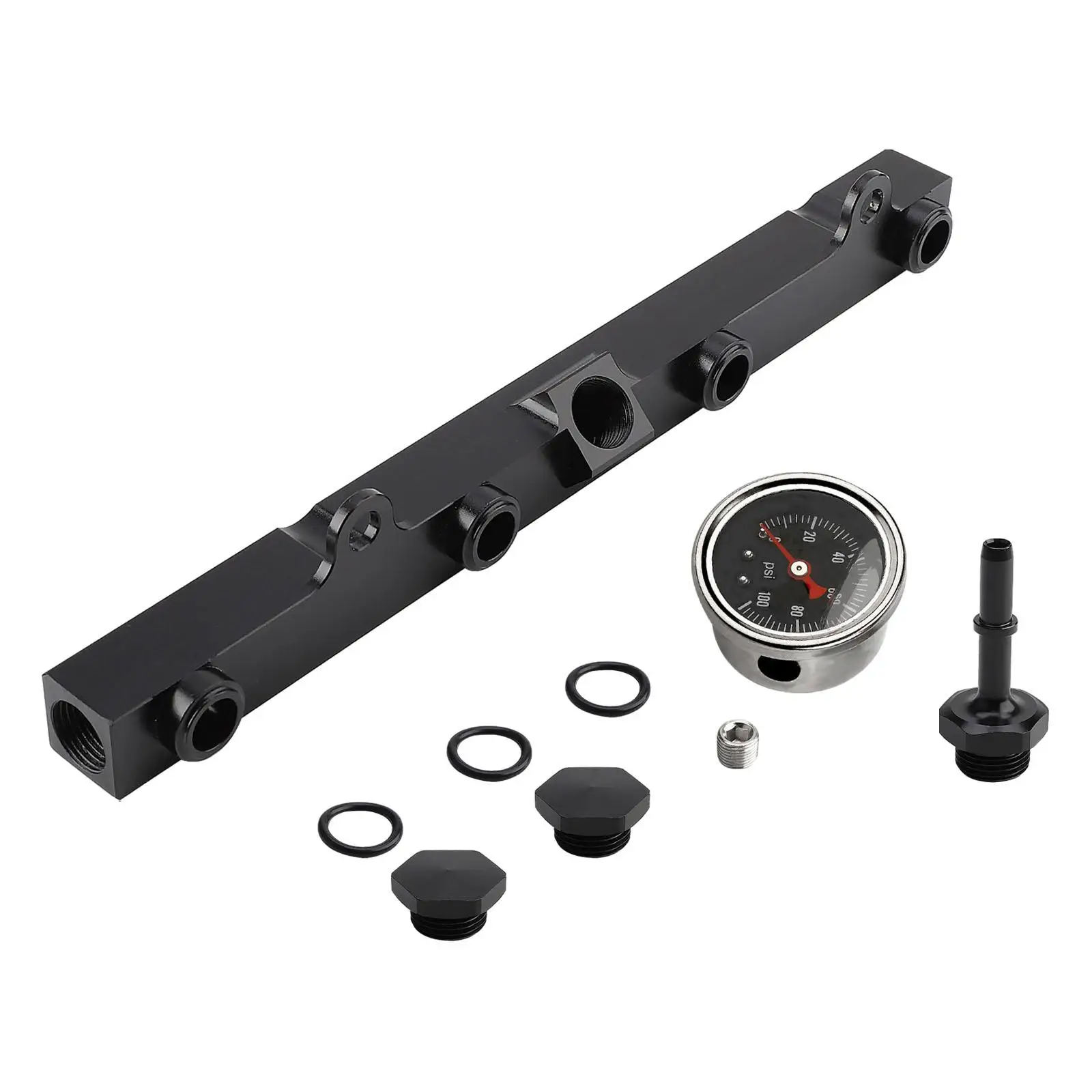 Fuel Rail Stable Performance Durable Fuel Pressure Gauge for Honda K20 K24