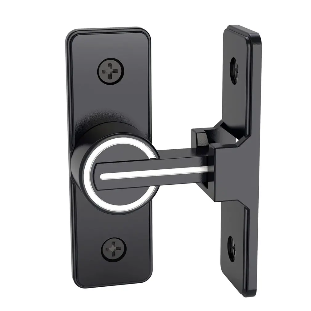 NEW Interior Door Bolt Luminous Bolt old-fashioned Surface-mounted Room Roor Latch 90 Degree Heavy-duty Lock