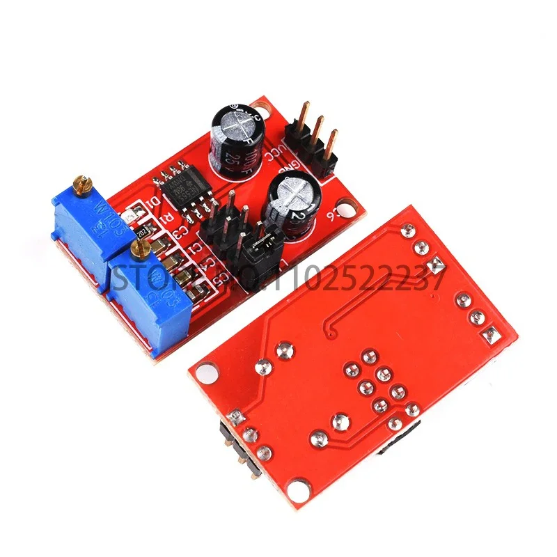 NE555 Pulse Frequency Duty Cycle Adjustable Module 10kHz -200kHz Square Wave Signal Generator for arduino DIY Kit