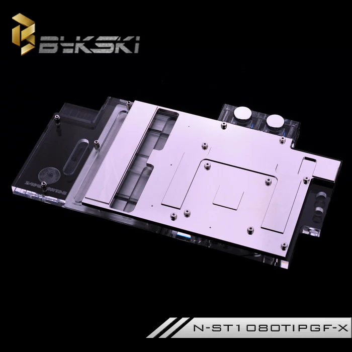 Bykski Full Cover GPU Water Cooling RGB Block for ZOTAC GTX 1080Ti PGF N-ST1080TIPGF-X