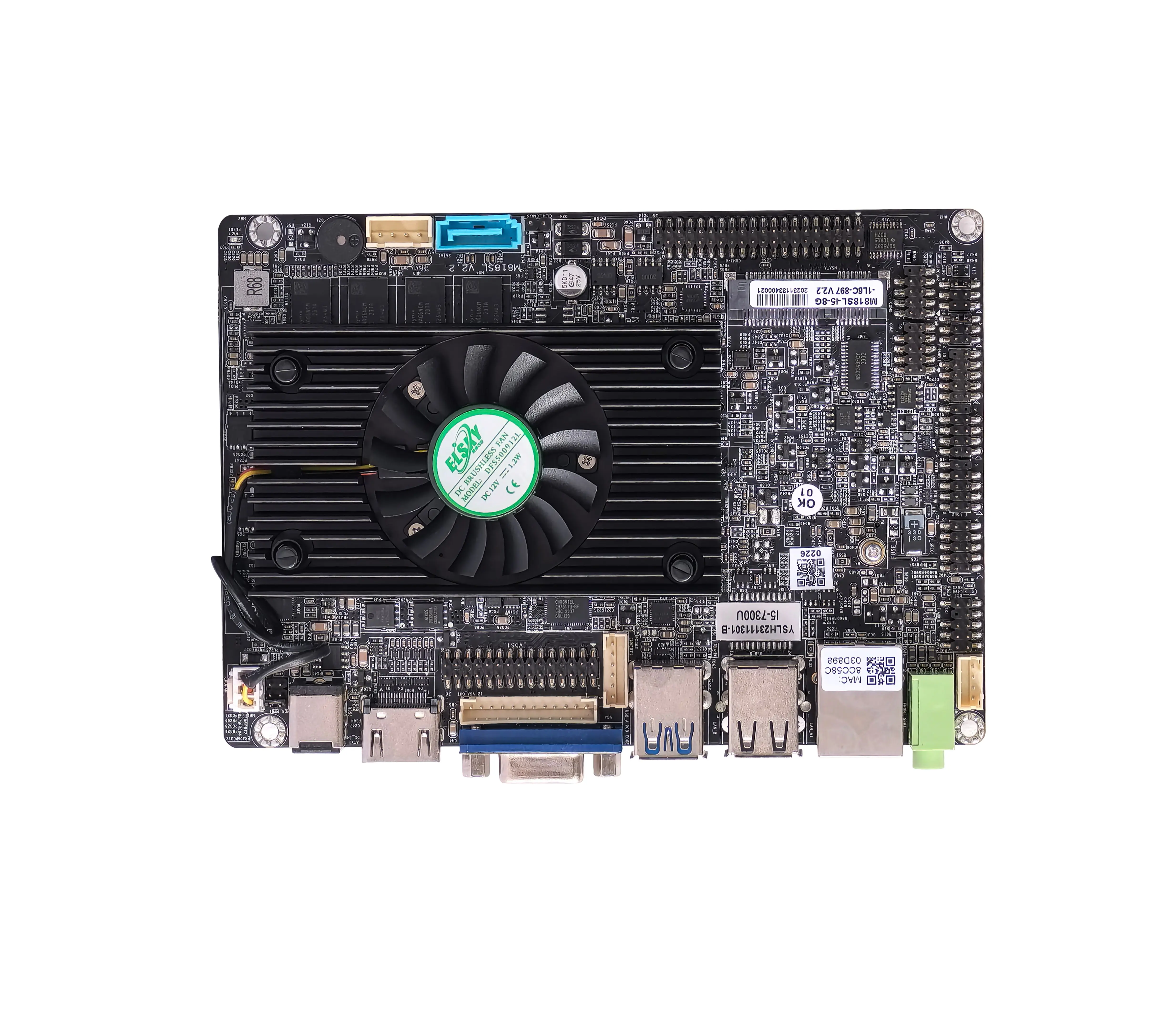 ELSKY M818SL-UA 3.5-inch Motherboard Support Skylake 6th Kaby Lake 7th Core I3 I5 I7 Processors