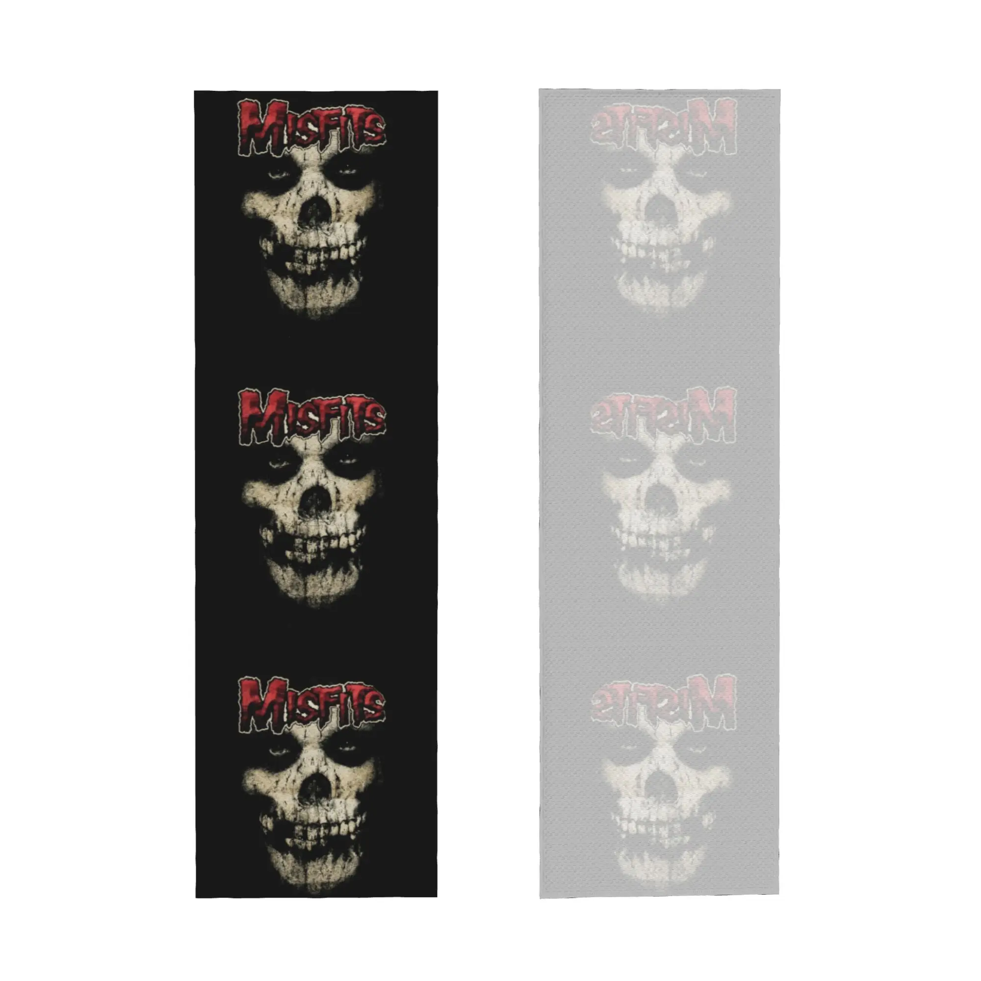 Misfits Horror Punk Rock Band Cold Exercise Towel Yoga And Fitness Running Outdoor Activities Travelling Swimming Camping Towels