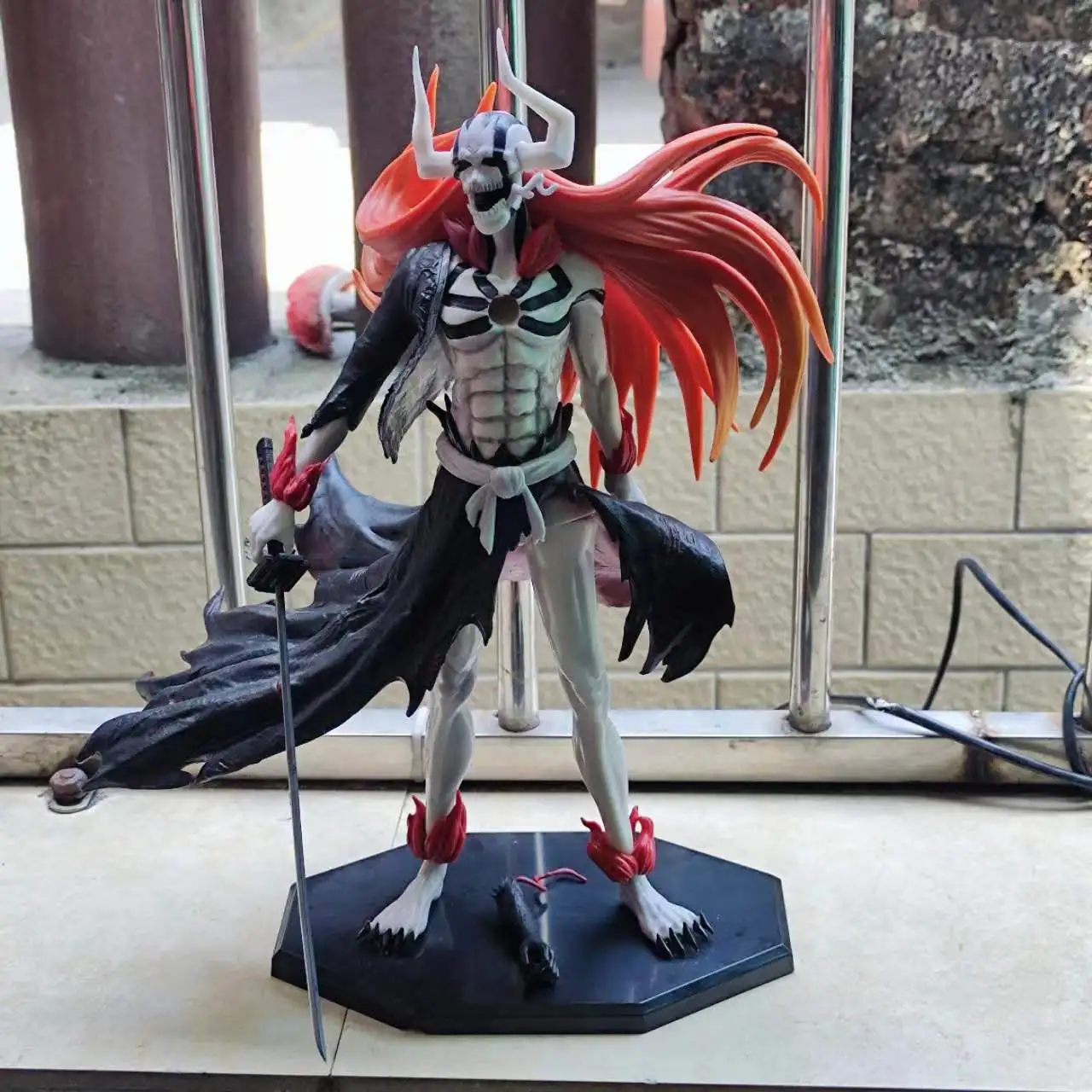 34cm Hot Bleach Hollow Ichigo Gk Anime Figure Pvc Statue Action Figurine Model Collection Doll Room Desk Decoration Toys Kids