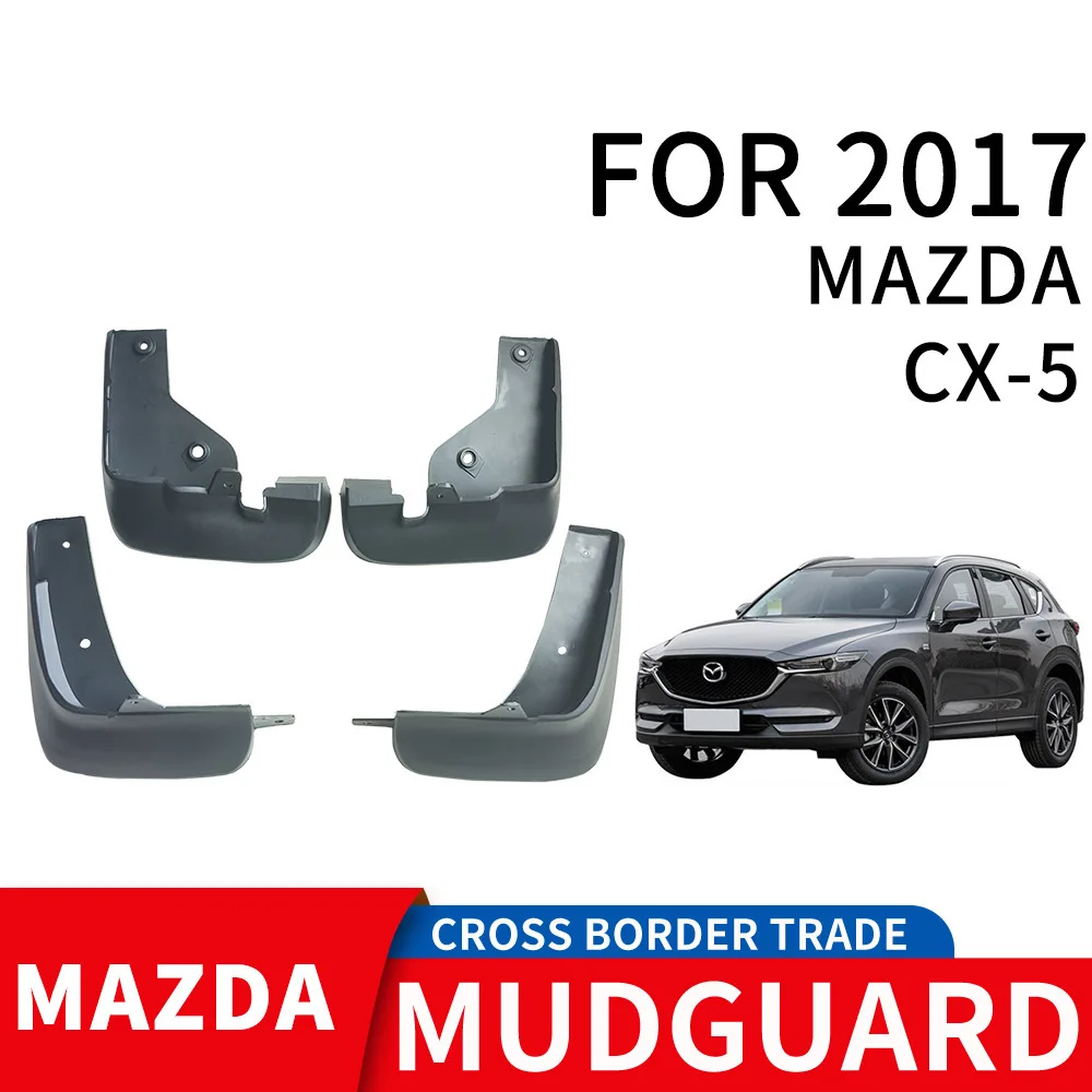 

For 2017 Mazda CX-5 tire mudguard,Fender Mudflaps Front Rear Flares Splash Guards Cover