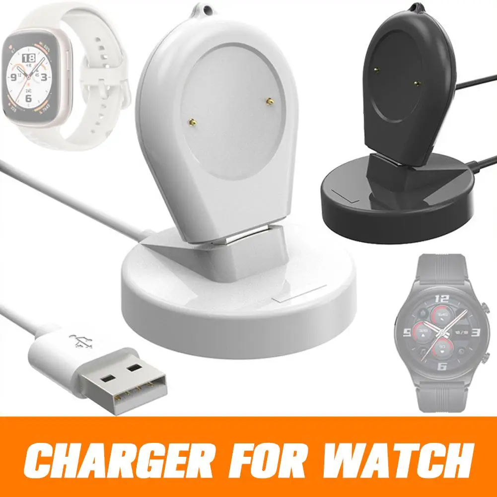 Magnetic Charing Dock For Watch S3 S2 Wireless Fast Watch Charger Stand With Charging Cable 2024 New Upgraded Versio Q6j8