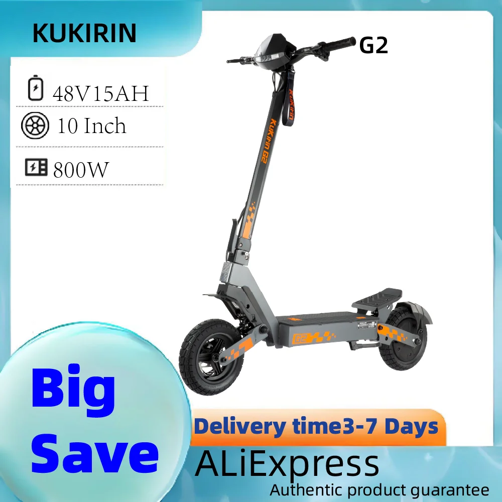 KUKIRIN G2 800W Foldable Electric Scooter 48V 15Ah