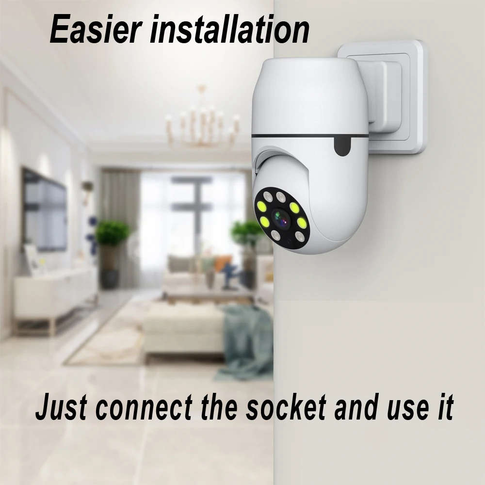 HD Tuya PTZ IP Camera Wireless 1080p Human Auto Tracking Cctv Security Surveillance Smart Cloud Color Night Mini Wifi Home Cam