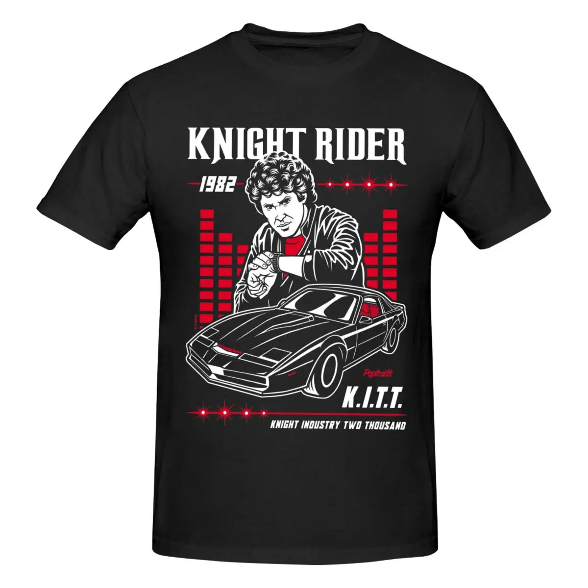 Knight Rider KITT Trendy T Shirts Graphic Y2K Summer Short Sleeve Men Women T Shirts Tops