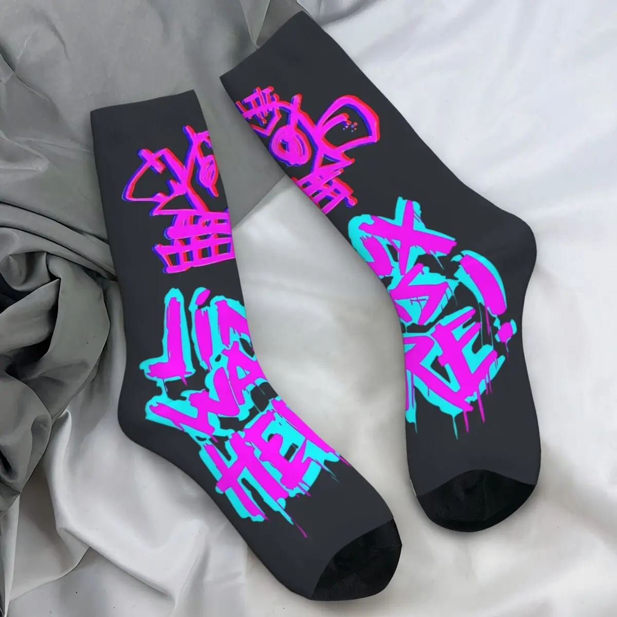 Monkey Jinx Crazy Stockings Arcane Printed Fashion Socks Autumn Non Slip Socks Couple Running Sports Quality Socks