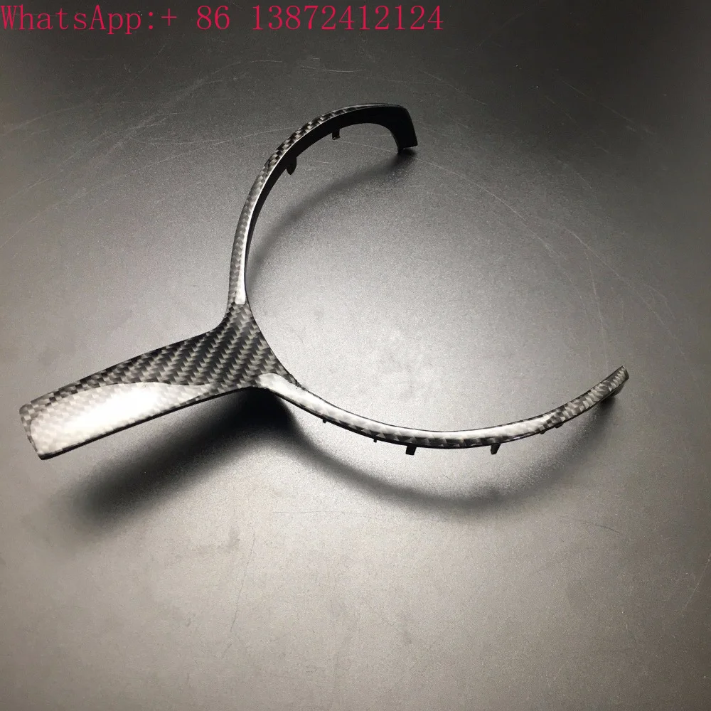 

For BMW F80 M3 F82 M4 F10 M5 F06 F12 F13 M6 F15 X5M F16 X6 F20 F22 F30 F31 F32 F33 F36 Carbon Fiber Steering Wheel Trim Cover