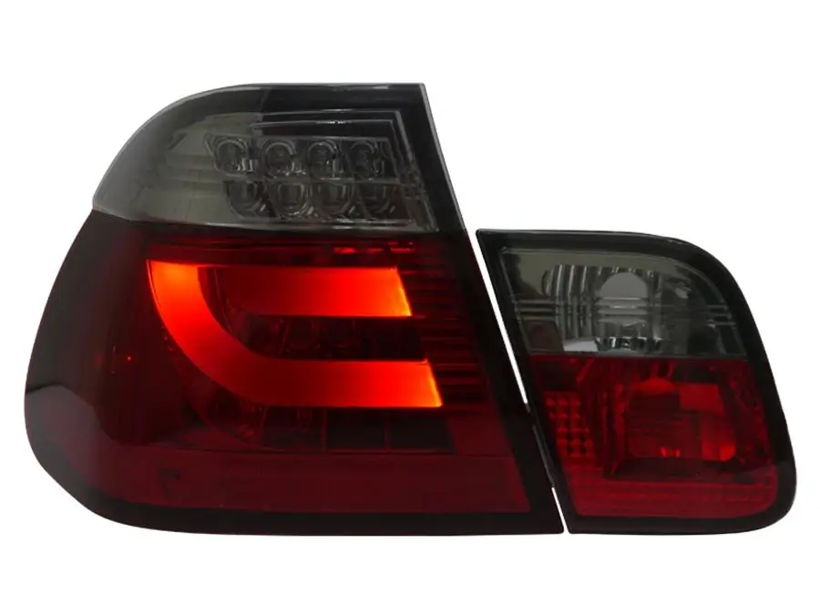 2001-2006 سنة لسيارات BMW E46 4 أبواب 320 328 325 330CI مصباح خلفي LED أضواء خلفية #5