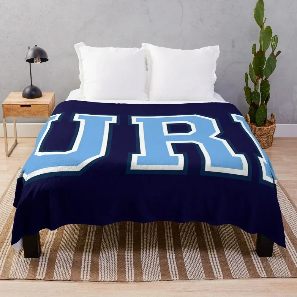 

uri - college font Throw Blanket Warm Comfortable Blanket Gift for Parents Friends
