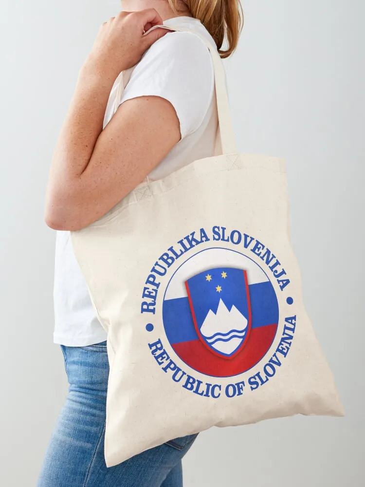

Slovenia (rd) Tote Bag tote bag university shopping cart bags shopping bags foldable tote bag women