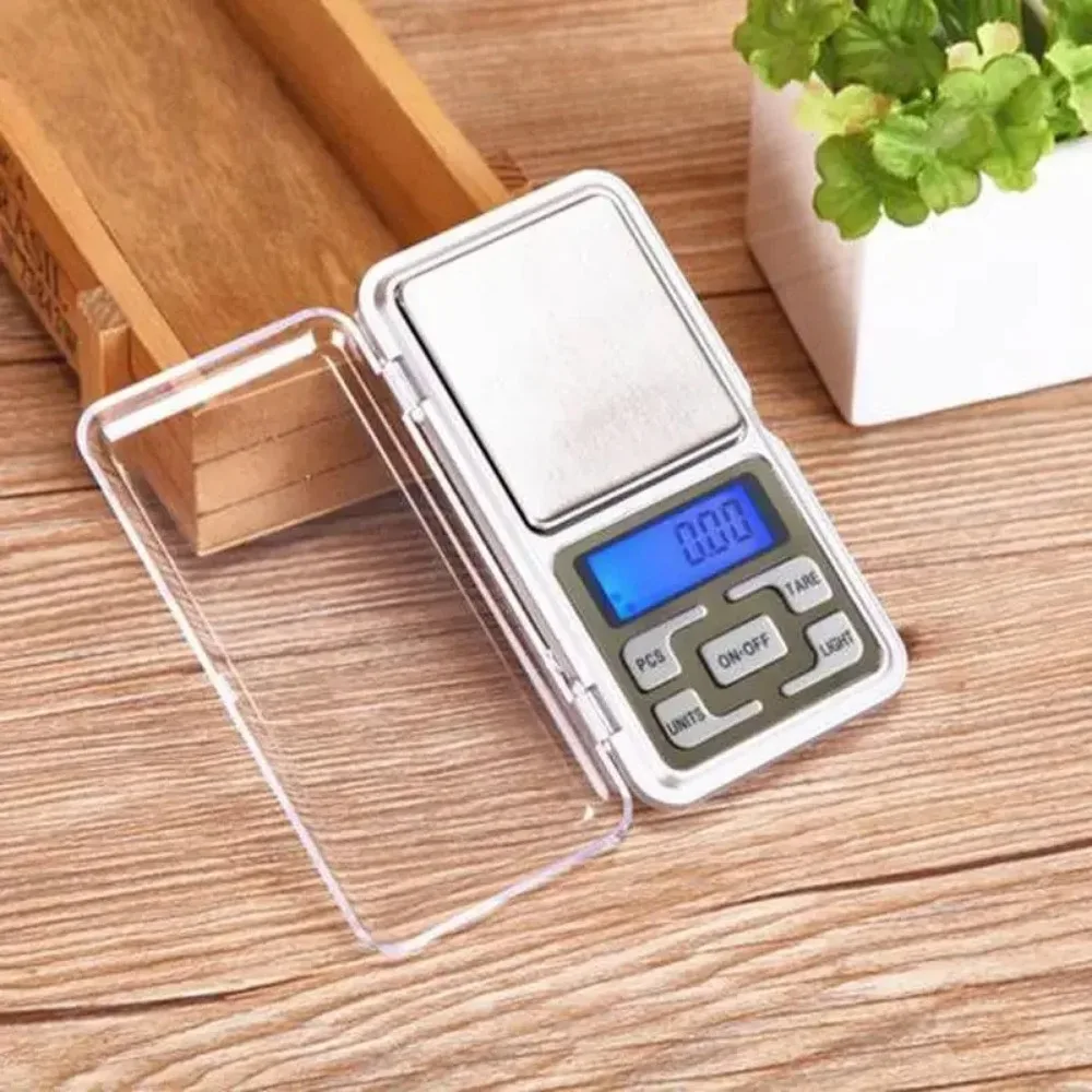 Pocket Digital Jewellery Scale Weight 100g 200g 500g Range Accuracy 0.1g for Fishing Weight Kitchen Scale Food Scale Digital