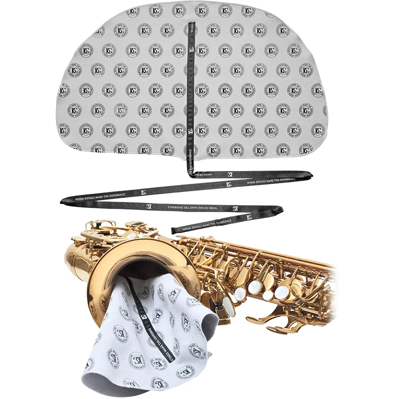 France BG Absorbent Sound Hole Cleaning Cloth for Soprano Alto Tenor Saxophone Clarinet & Baritone Trombone.