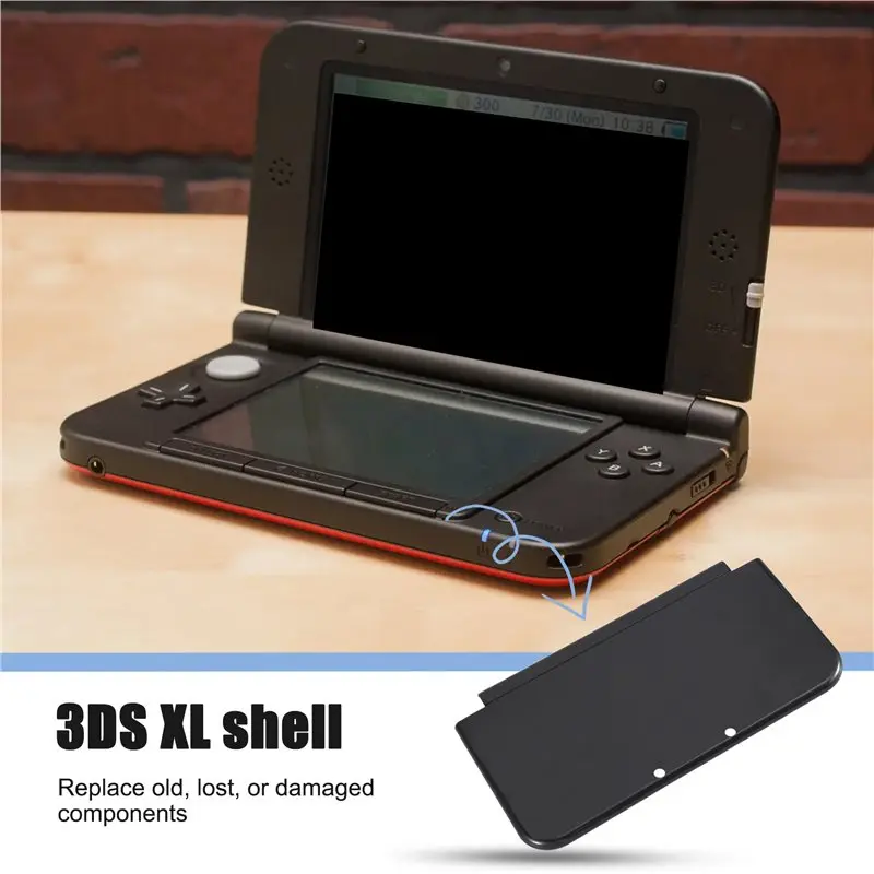 Kompletna, wytrzymała obudowa przednia, górna i dolna do konsoli New 3DS XL, akcesoria do New 3DS XL — zdjęcie produktu 6
