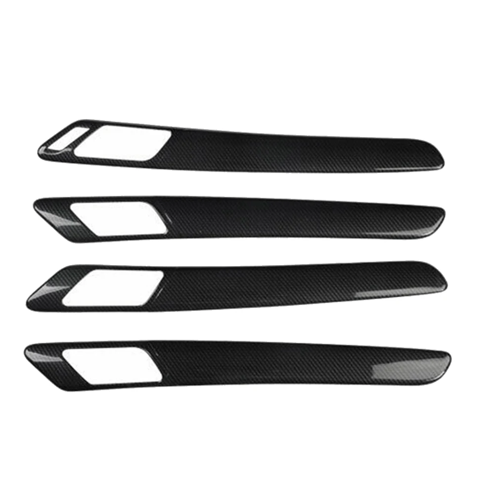 

Carbon Fiber Interior Inner Door Handle Cover Trim Panel Strip Decoration for Golf 6 MK6 2008-2012 Accessories