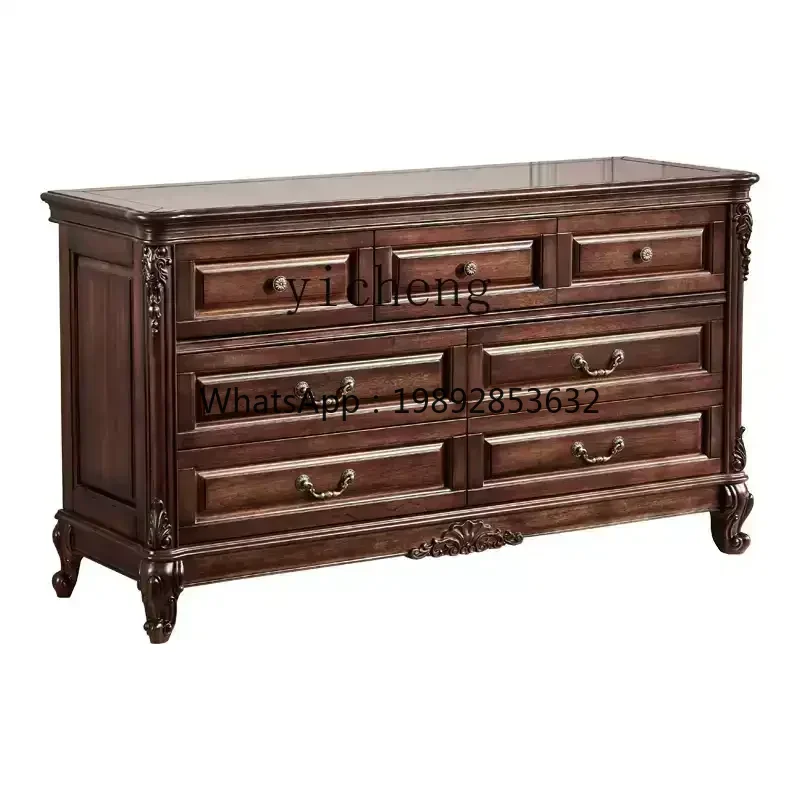 

XLL solid wood bucket cabinet, drawer, locker, Jianmei bedroom multi-functional furniture storage cabinet