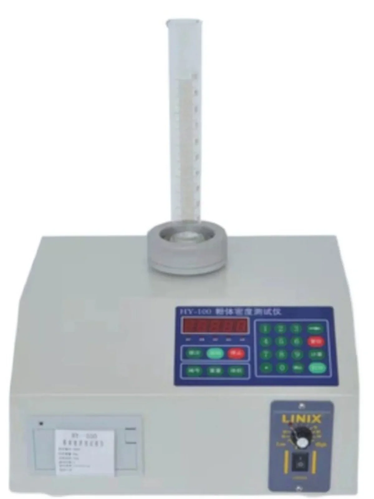 

HY-100ABCD Powder Vibration Densimeter Volume Tester Powder Particle Vibration Testing Machine Specific Gravity Test