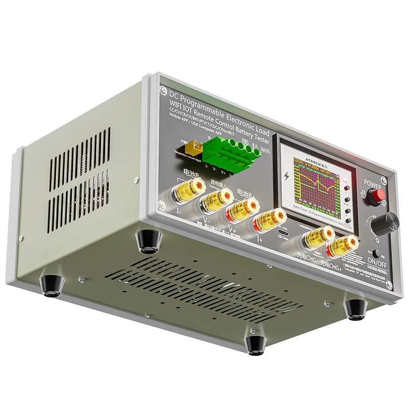 BW-600W-DK WiFi 200V 50A DC جهاز اختبار الحمل الإلكتروني دقة عالية مراقبة قدرة البطارية أدوات الشحن لتطبيق Tuya