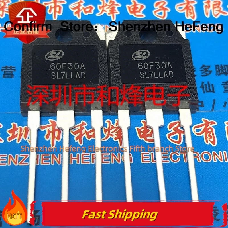 5PCS-10PCS 60F30A  TO-3P 300V 60A     NEW AND ORIGINAL  Quality Can Be Purchased