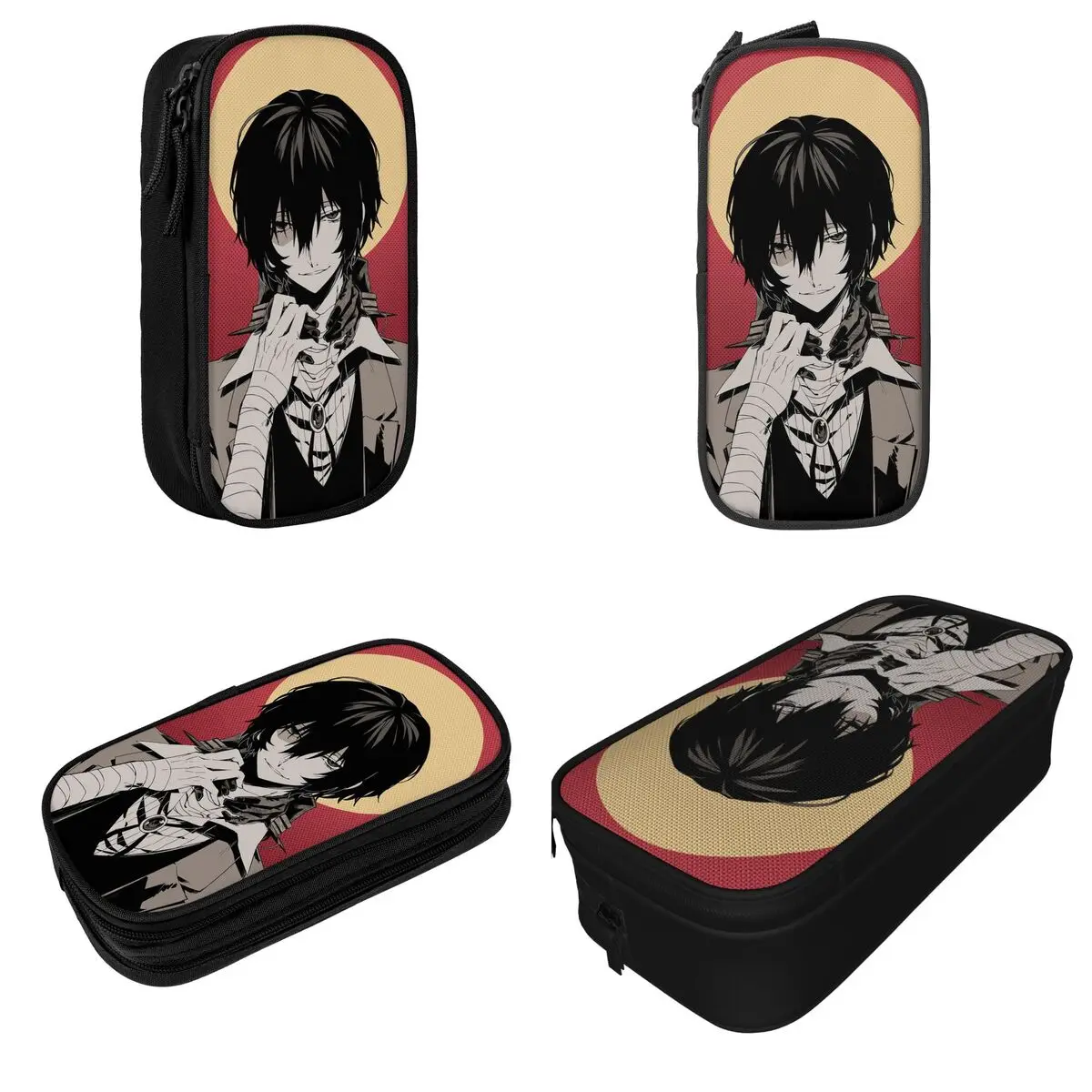 Ryuunosuke Akutagawa пеналы Bungou Stray Dogs аниме пеналы коробка для ручек для студенческой сумки школьные принадлежности канцелярские принадлежности