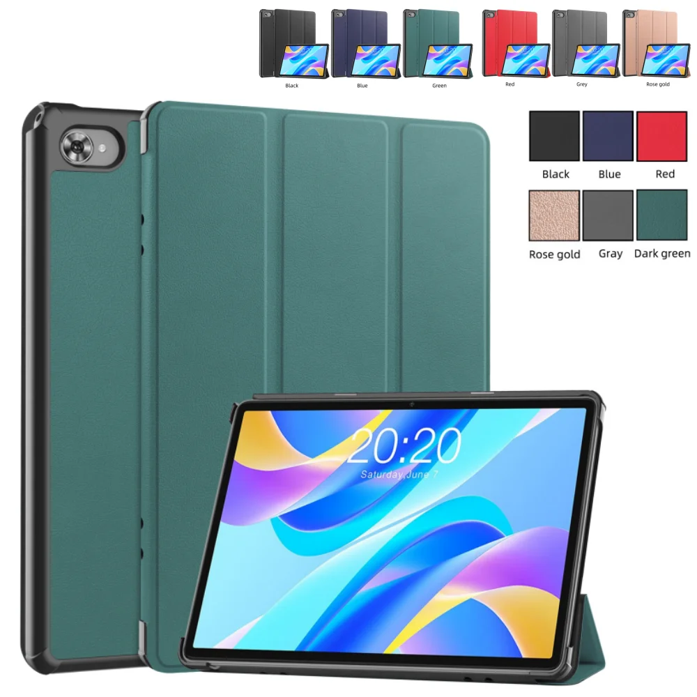 

Case for Teclast M40 Pro M40 P20 P30 S P20HD P40HD P20 P40 HD 10.3 inch Tri-fold Flip Stand Smart Tablet Cover for M40 Plus T50