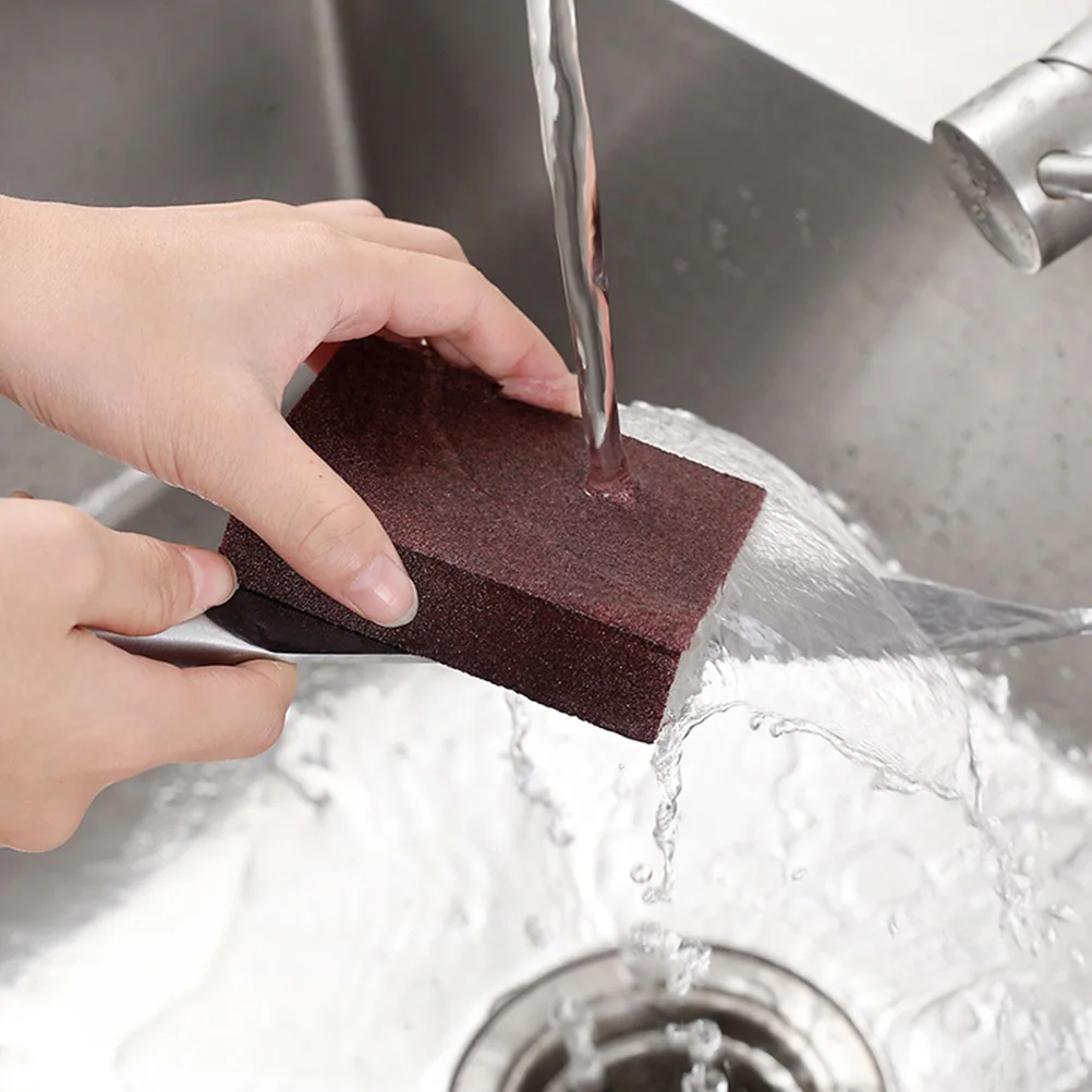 

10Pcs SafeConfidence Kitchen Sponges PotWashing Emery RustRemoval Cleaning Pads