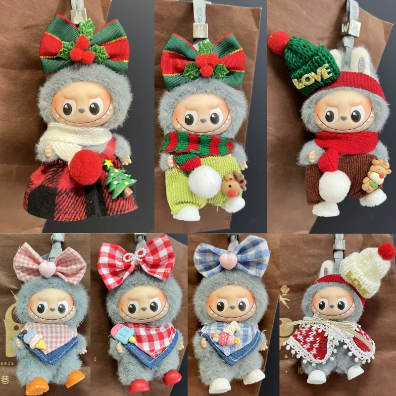 

НОВАЯ мини-плюшевая кукольная одежда, аксессуары для корейки Kpop Exo 15-17 см, комбинезон Labubu Idol, комплект одежды в подарок