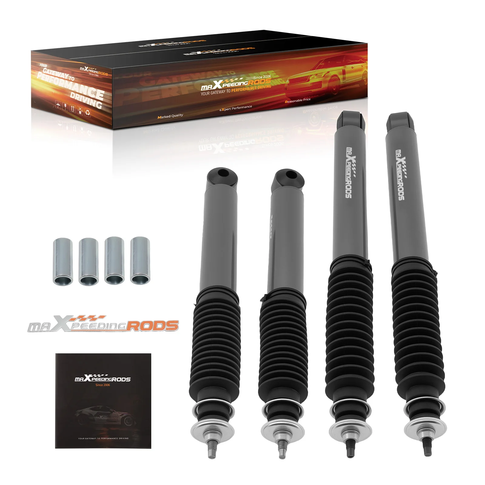 

Front Rear Drop System for Ford F100 2WD 73-79 3" 4" Lowering Shock Kit Set