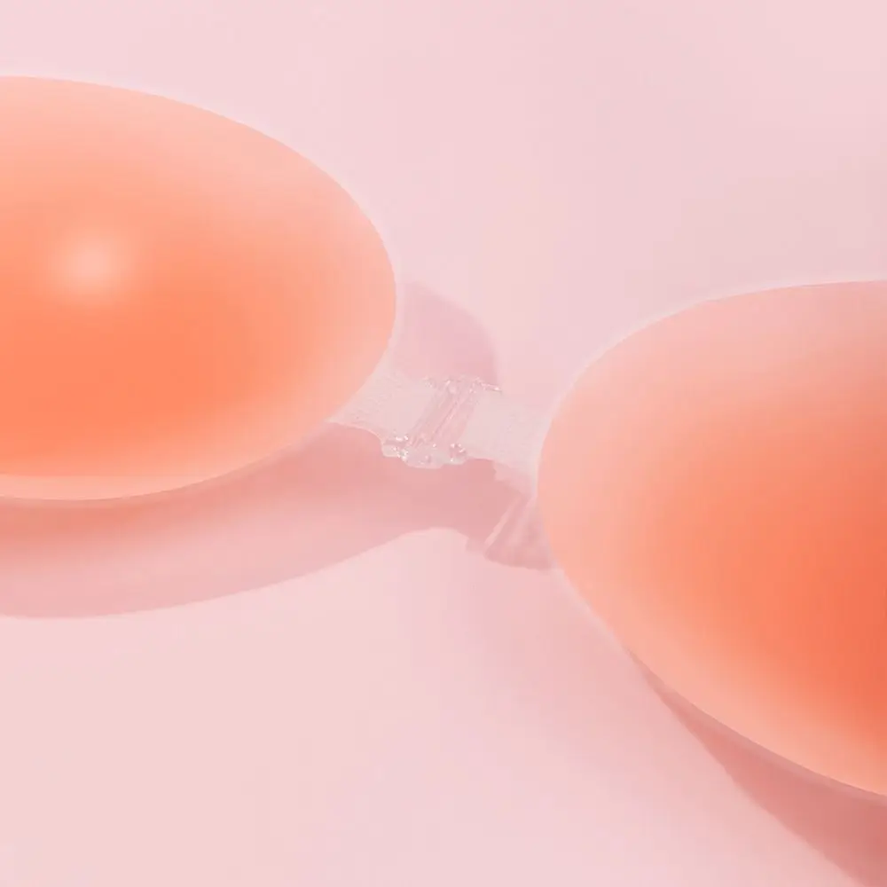 Push Up Invisible Breast Patch Silicone Breast Lift Up Chest Sticky Bra Enhancer Removeable Nipple Cover for Daily Wedding Dress