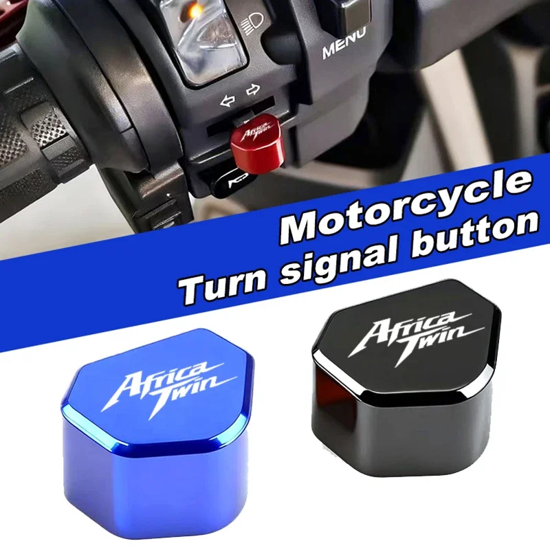 For HONDA Africa Twin 1100 1000  L CRF 1100L 1000L CRF1100L CNC Aluminum Motorcycle Switch Button Turn Signal Switch Key Cap