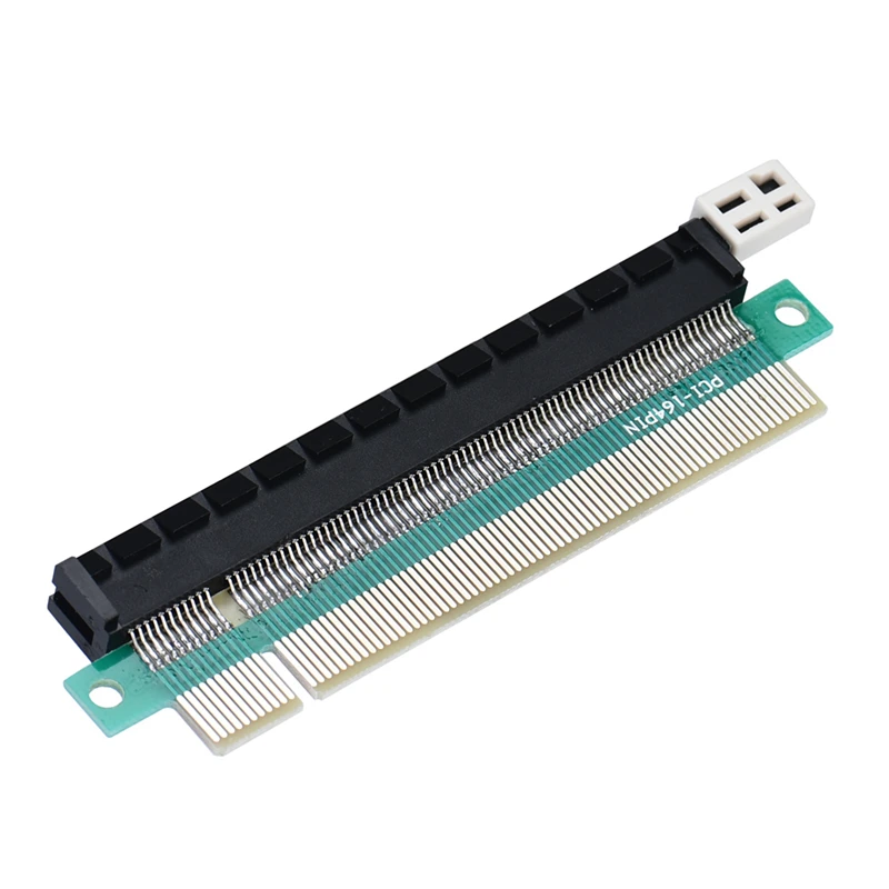 90/180 Degree PCI Express 16X Male to Female PCIE Riser Card PCI-E X16 to X16 Slot Protect Tool Adapter for 1U 2U PC Server Case