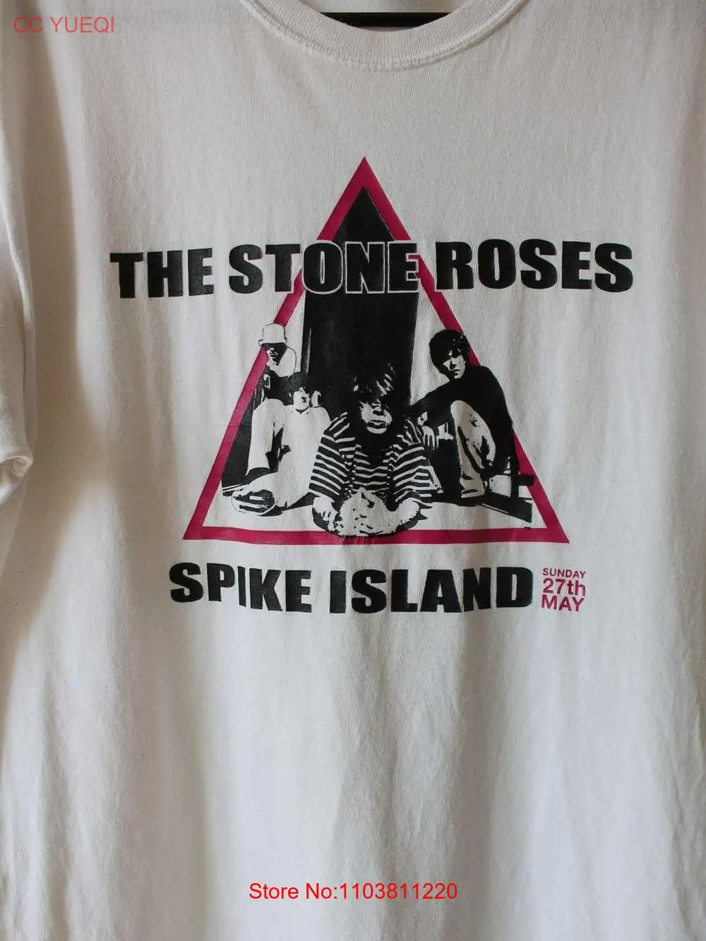 The Stone Roses spike island Men Women White All Size Shirt AG2143