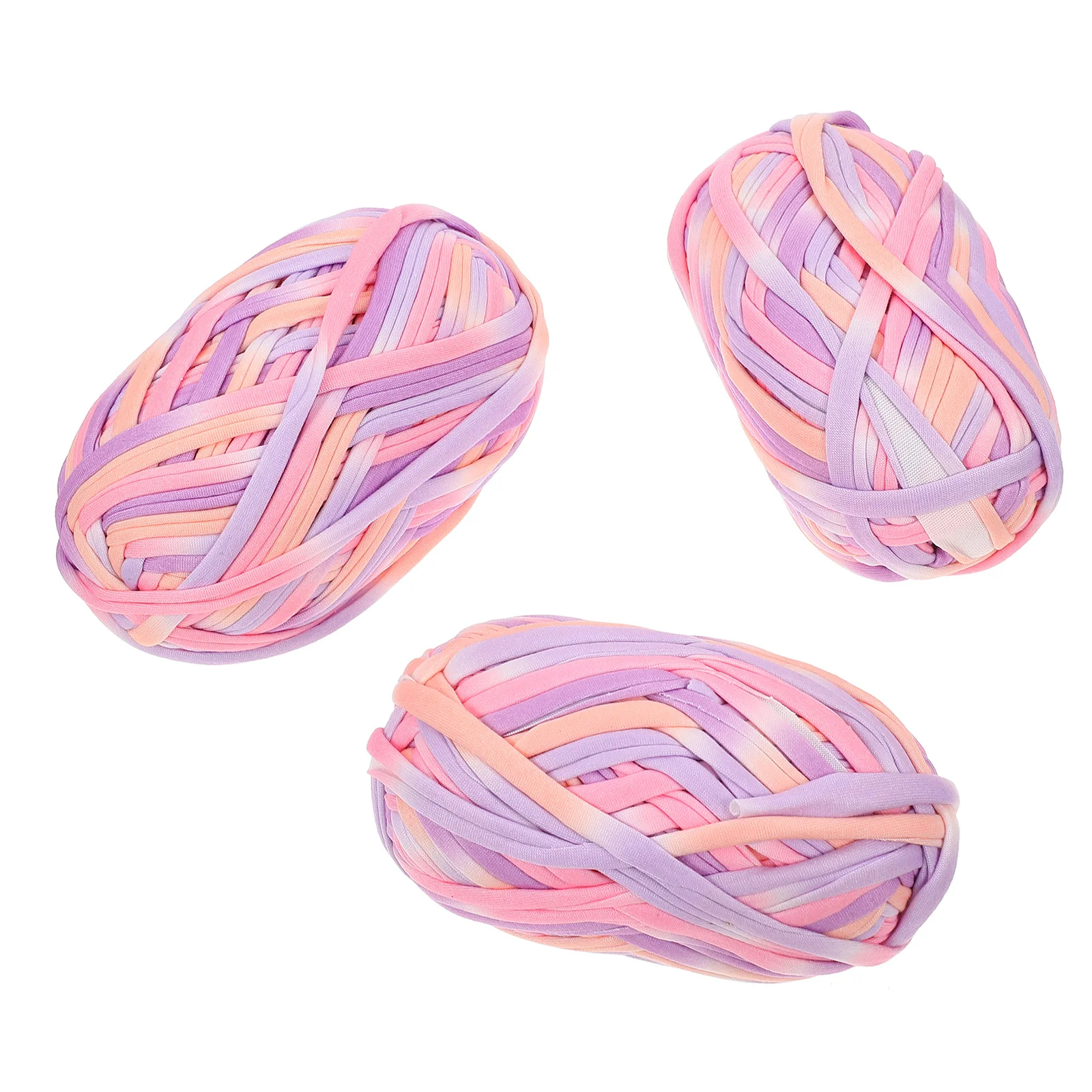 3 قطعة 3 حزم غزل القطن الملون سميكة لينة اليد الحياكة وشاح كروشيه قبعة Diy بها بنفسك مجموعة المواد للسترات البطانيات الزخرفية