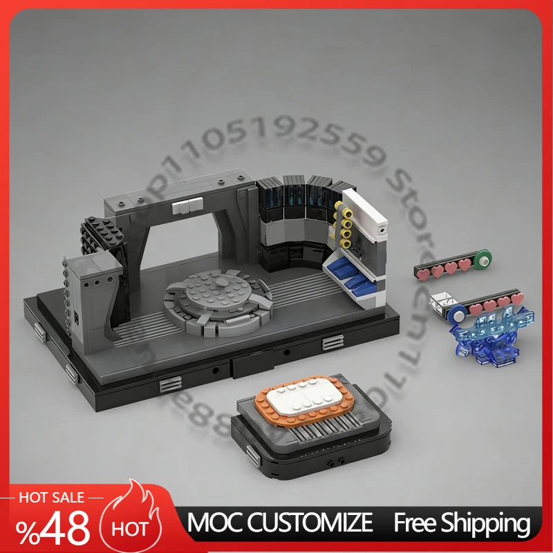 

Конструктор «Космическая война: Галактический конфликт» (939 деталей), модульная модель MOC, простой дизайн, DIY, игрушка для мальчиков, подарок на день рождения